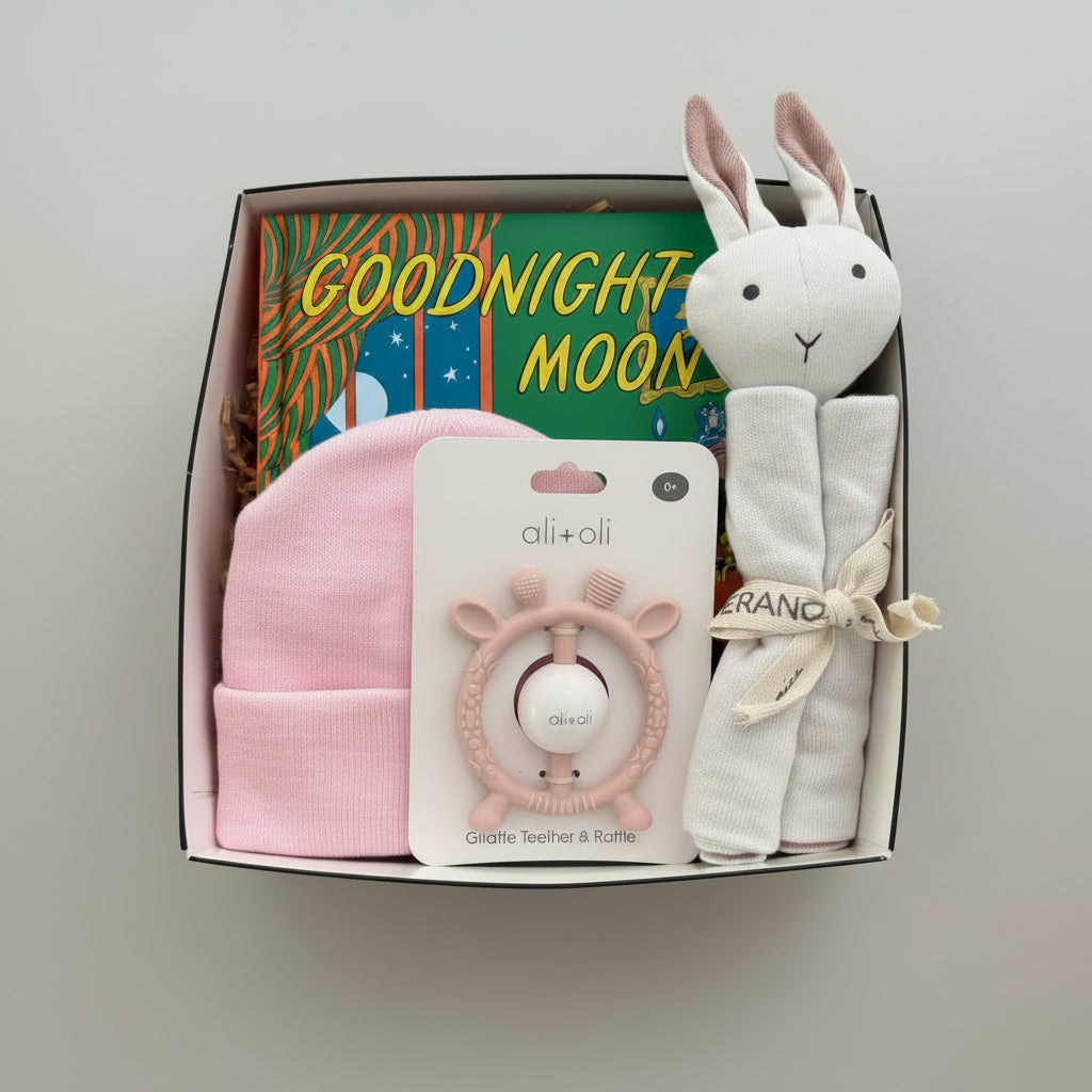 Pink Welcome Baby Box